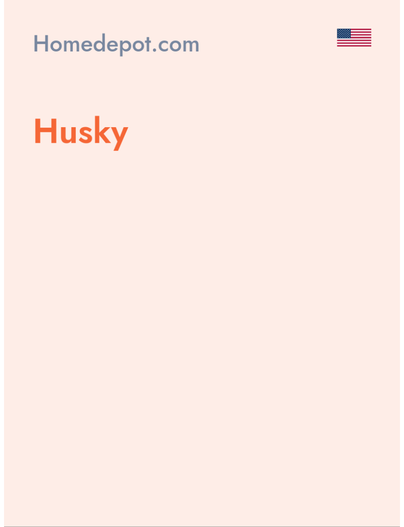 Husky - Homedepot.com - USA
