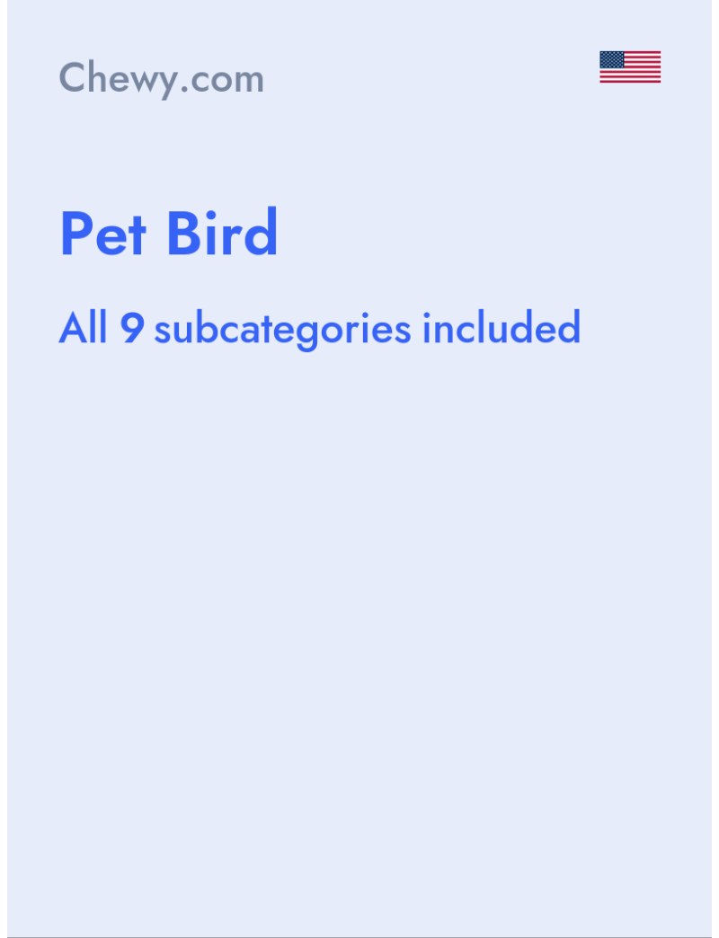 Pet Bird - Chewy.com - USA