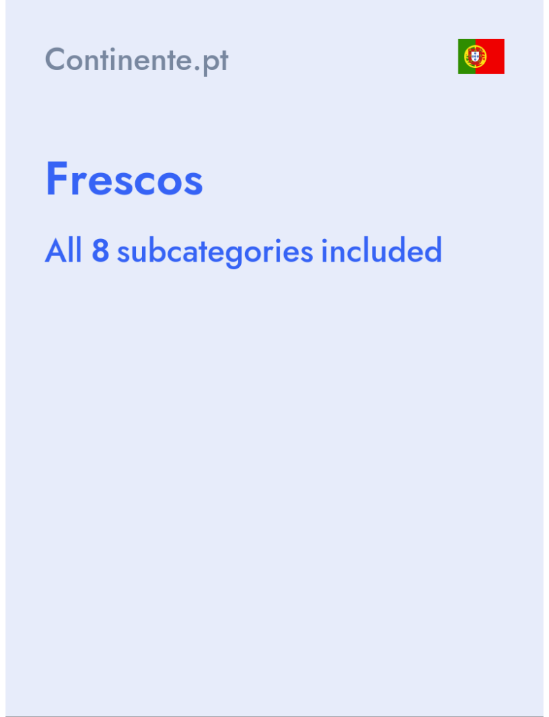 Frescos - Continente.pt - Portugal