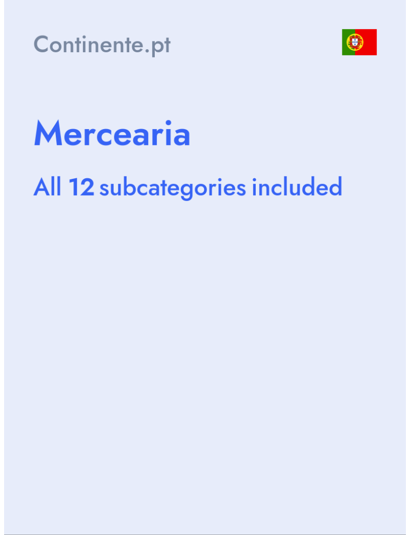 Mercearia - Continente.pt - Portugal