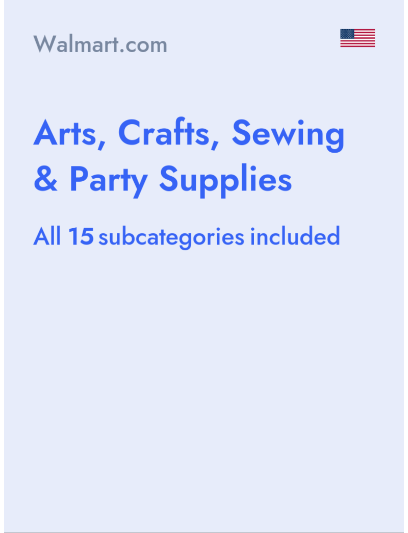 Arts, Crafts, Sewing & Party Supplies - Walmart.com - USA