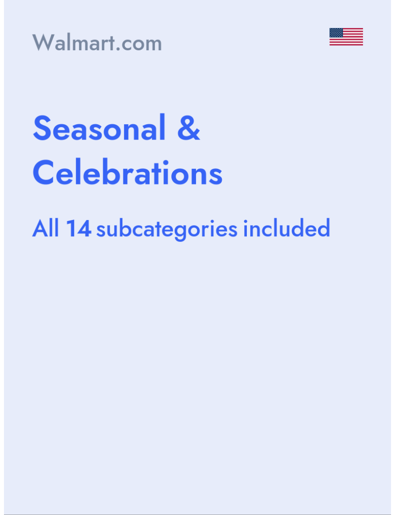 Seasonal & Celebrations - Walmart.com - USA