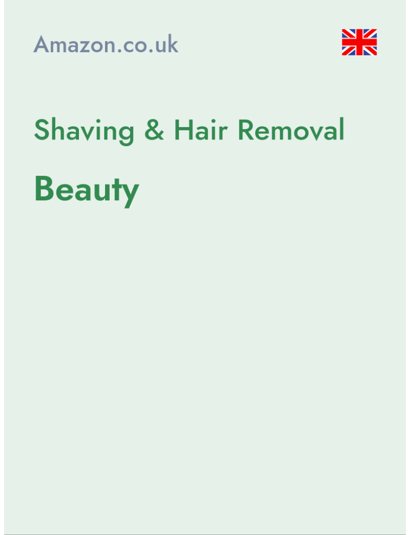 Shaving & Hair Removal (Beauty) - amazon.co.uk - United Kingdom