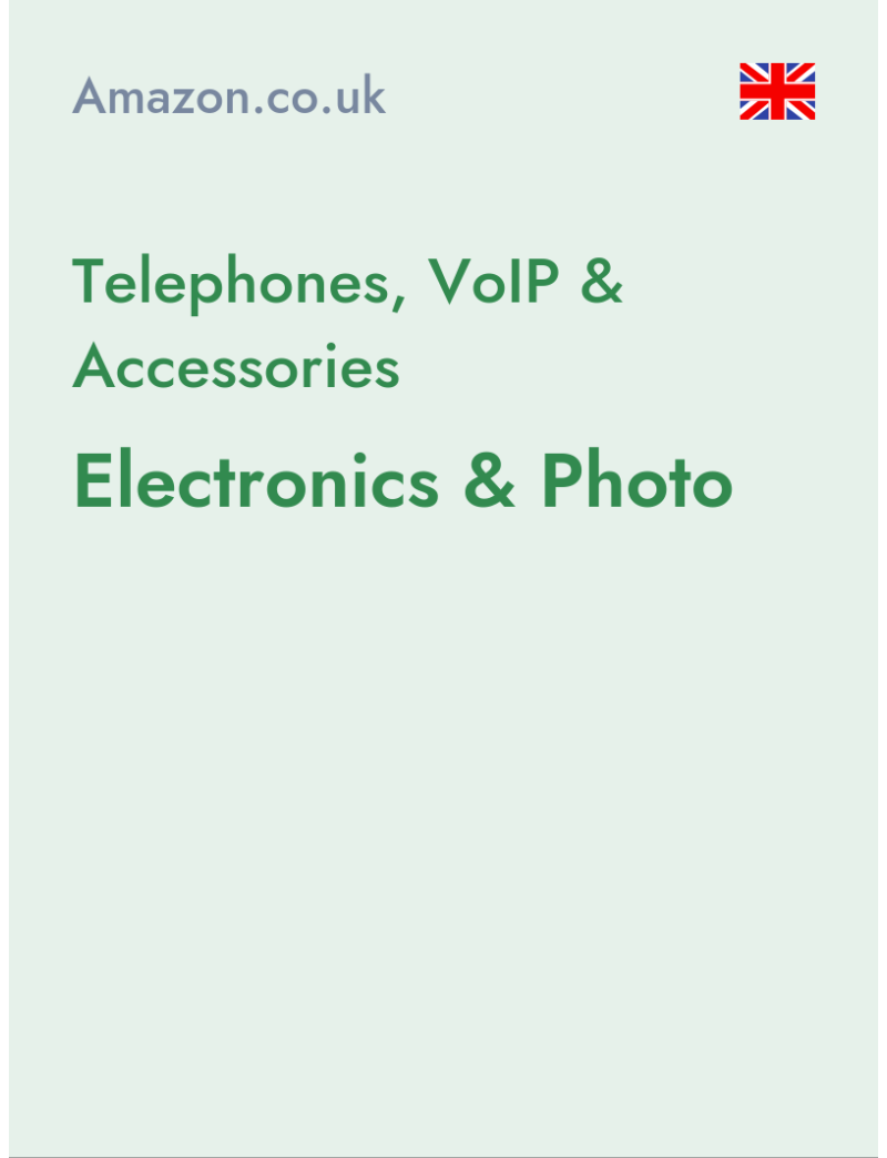 Telephones, VoIP & Accessories (Electronics & Photo) - amazon.co.uk - United Kingdom