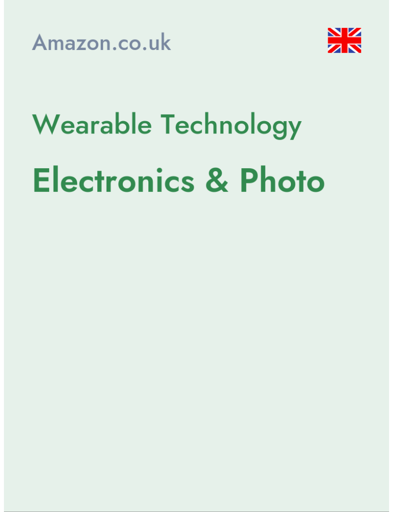 Wearable Technology (Electronics & Photo) - amazon.co.uk - United Kingdom