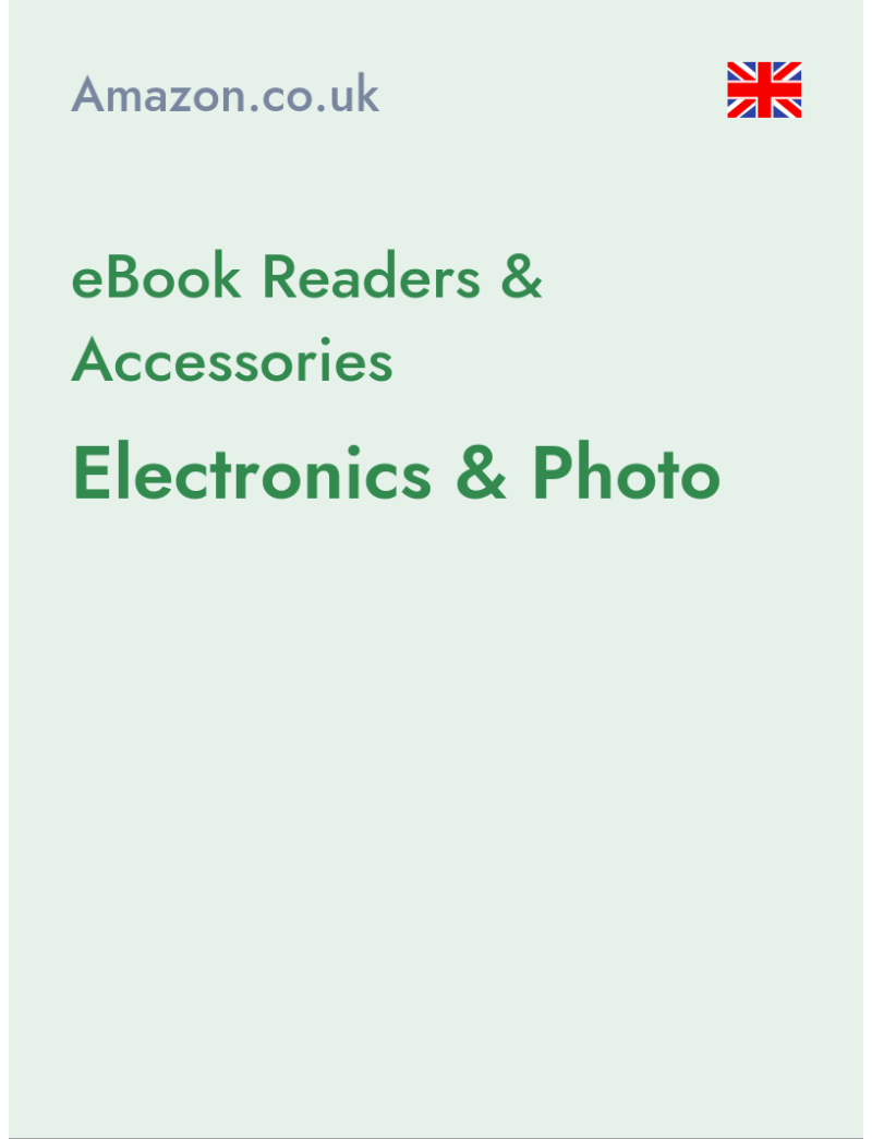 eBook Readers & Accessories (Electronics & Photo) - amazon.co.uk - United Kingdom