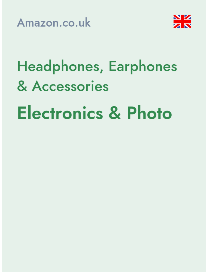 Headphones, Earphones & Accessories (Electronics & Photo) - amazon.co.uk - United Kingdom