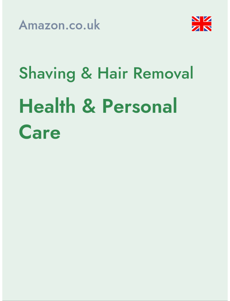 Shaving & Hair Removal (Health & Personal Care) - amazon.co.uk - United Kingdom