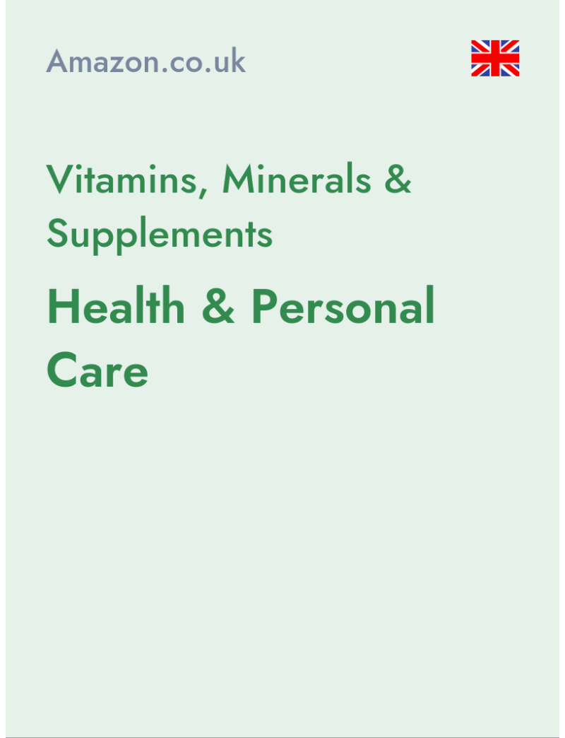 Vitamins, Minerals & Supplements (Health & Personal Care) - amazon.co.uk - United Kingdom