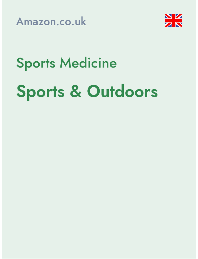 Sports Medicine (Sports & Outdoors) - amazon.co.uk - United Kingdom