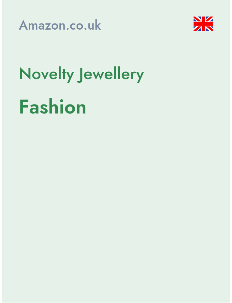Novelty Jewellery (Fashion) - amazon.co.uk - United Kingdom