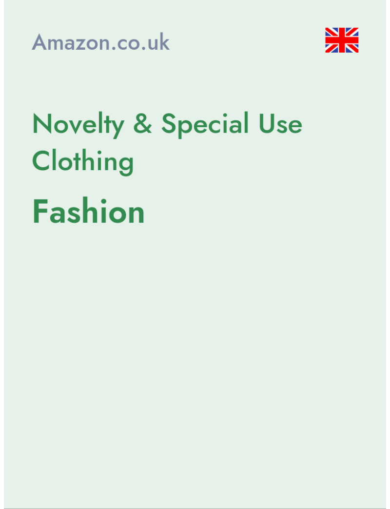 Novelty & Special Use Clothing (Fashion) - amazon.co.uk - United Kingdom