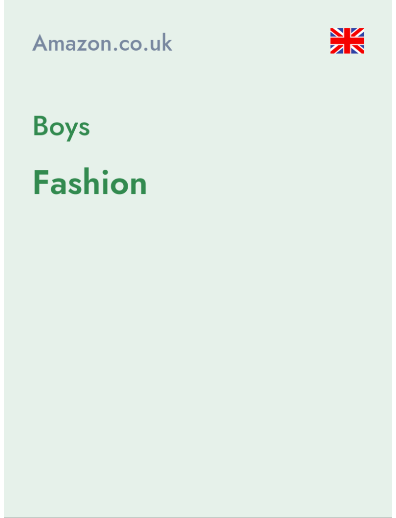 Boys (Fashion) - amazon.co.uk - United Kingdom