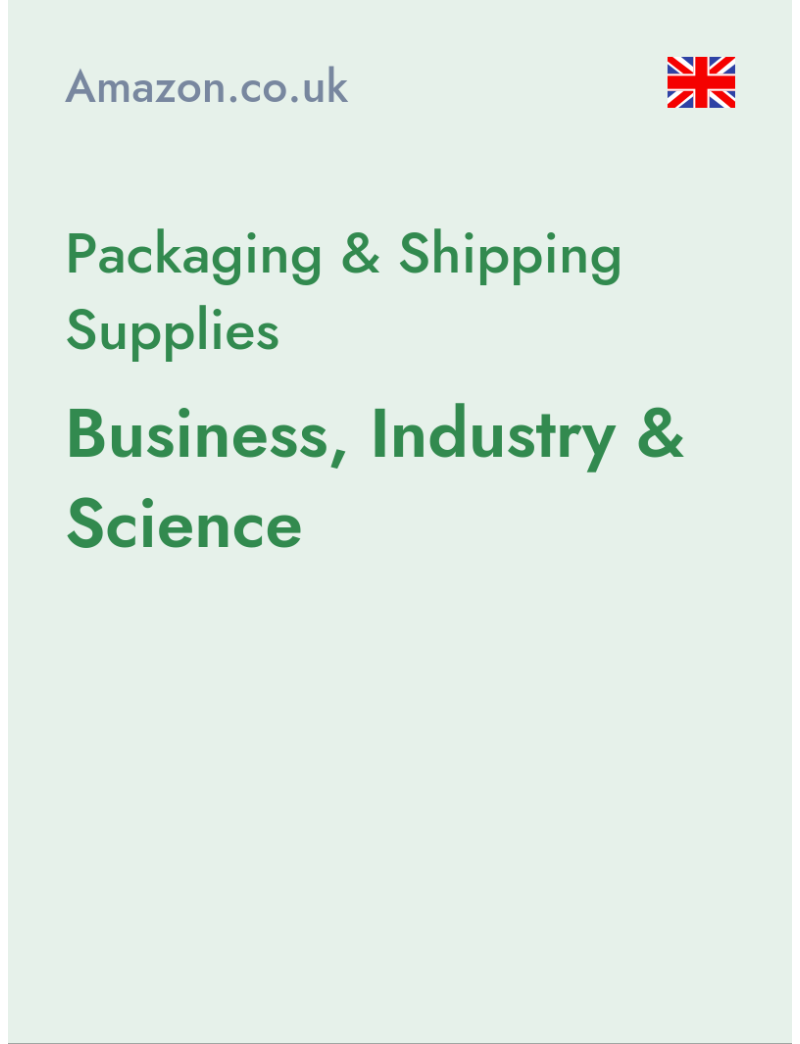 Packaging & Shipping Supplies (Business, Industry & Science) - amazon.co.uk - United Kingdom