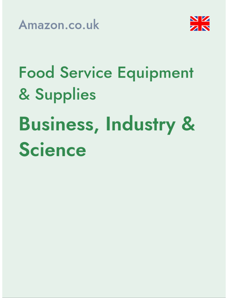 Food Service Equipment & Supplies (Business, Industry & Science) - amazon.co.uk - United Kingdom