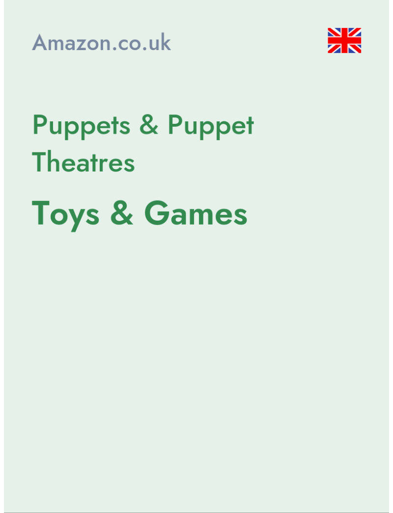 Puppets & Puppet Theatres (Toys & Games) - amazon.co.uk - United Kingdom