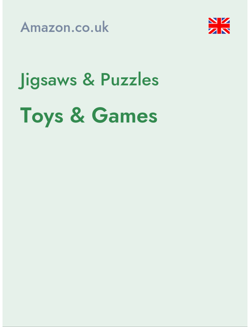Jigsaws & Puzzles (Toys & Games) - amazon.co.uk - United Kingdom