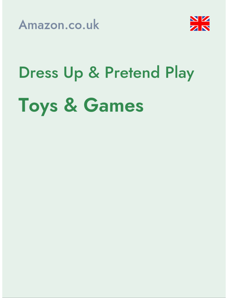 Dress Up & Pretend Play (Toys & Games) - amazon.co.uk - United Kingdom
