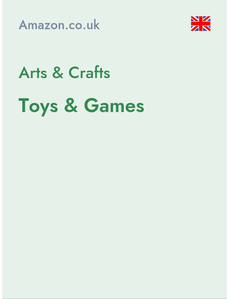 Arts & Crafts (Toys & Games) - amazon.co.uk - United Kingdom
