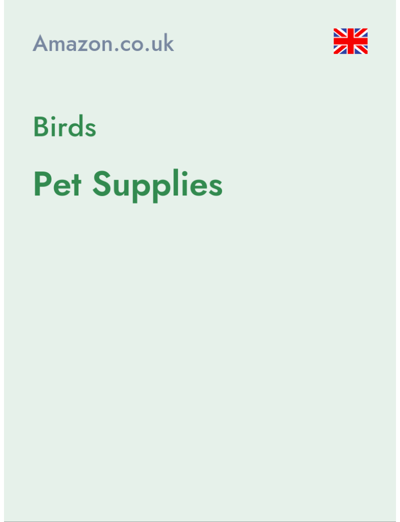 Birds (Pet Supplies) - amazon.co.uk - United Kingdom