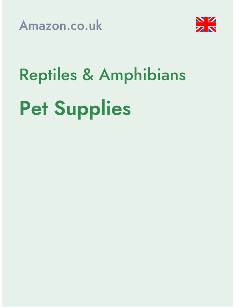 Reptiles & Amphibians (Pet Supplies) - amazon.co.uk - United Kingdom