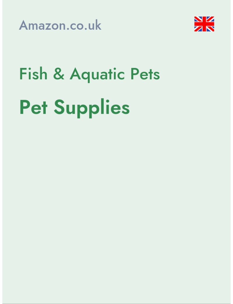 Fish & Aquatic Pets (Pet Supplies) - amazon.co.uk - United Kingdom
