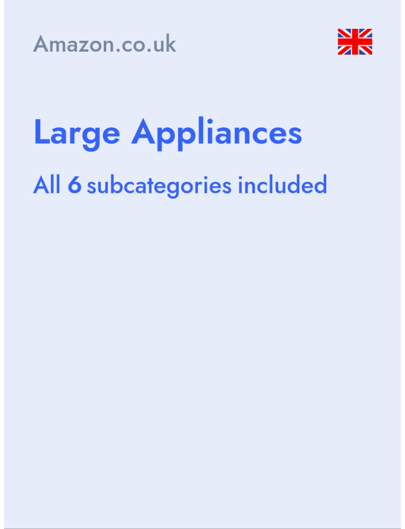 Large Appliances - amazon.co.uk - United Kingdom