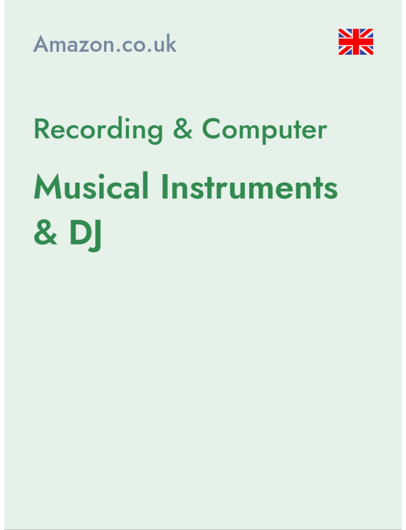 Recording & Computer (Musical Instruments & DJ) - amazon.co.uk - United Kingdom
