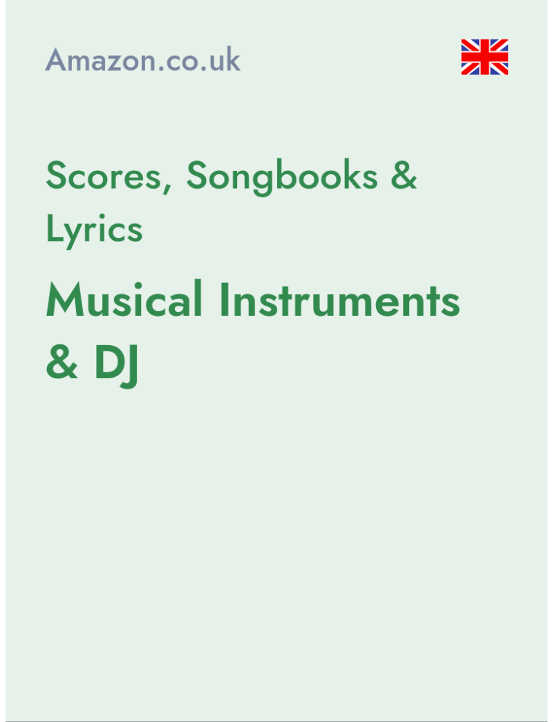 Scores, Songbooks & Lyrics (Musical Instruments & DJ) - amazon.co.uk - United Kingdom