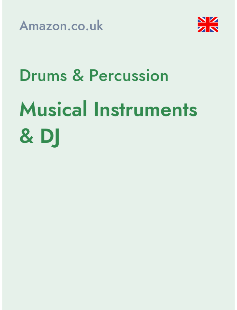 Drums & Percussion (Musical Instruments & DJ) - amazon.co.uk - United Kingdom