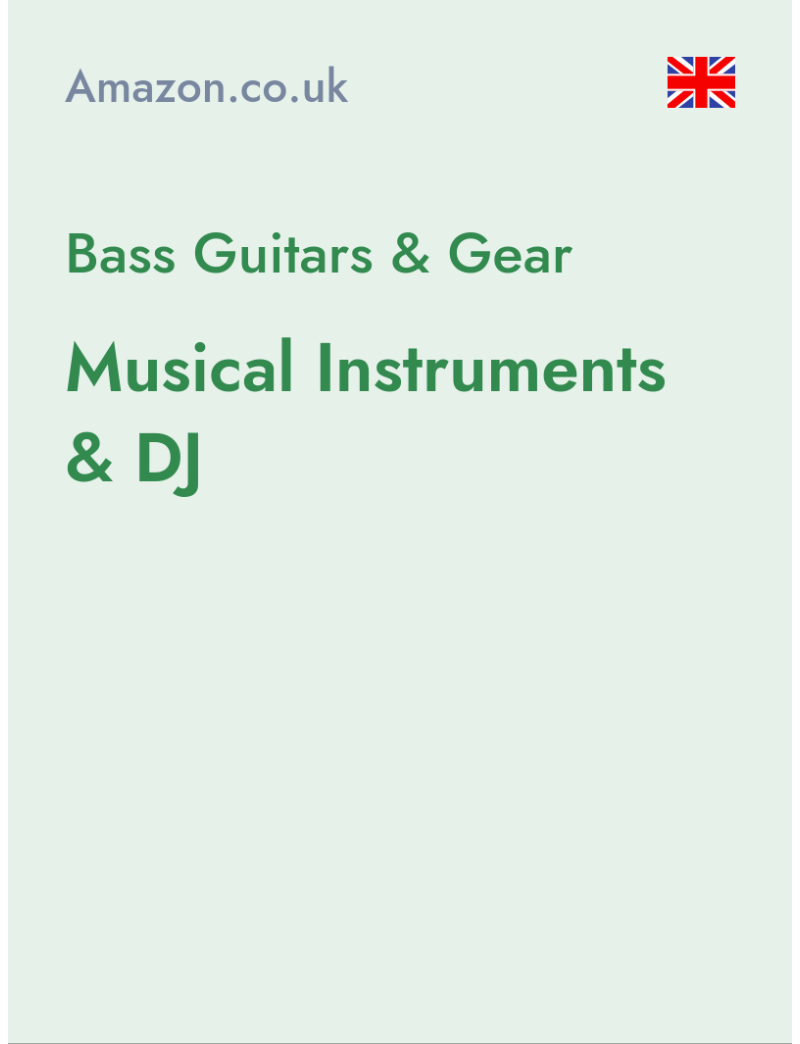 Bass Guitars & Gear (Musical Instruments & DJ) - amazon.co.uk - United Kingdom