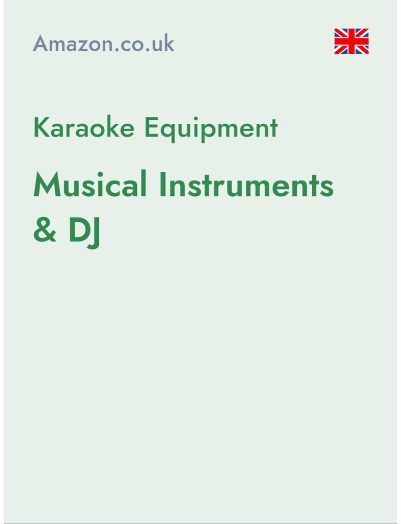 Karaoke Equipment (Musical Instruments & DJ) - amazon.co.uk - United Kingdom