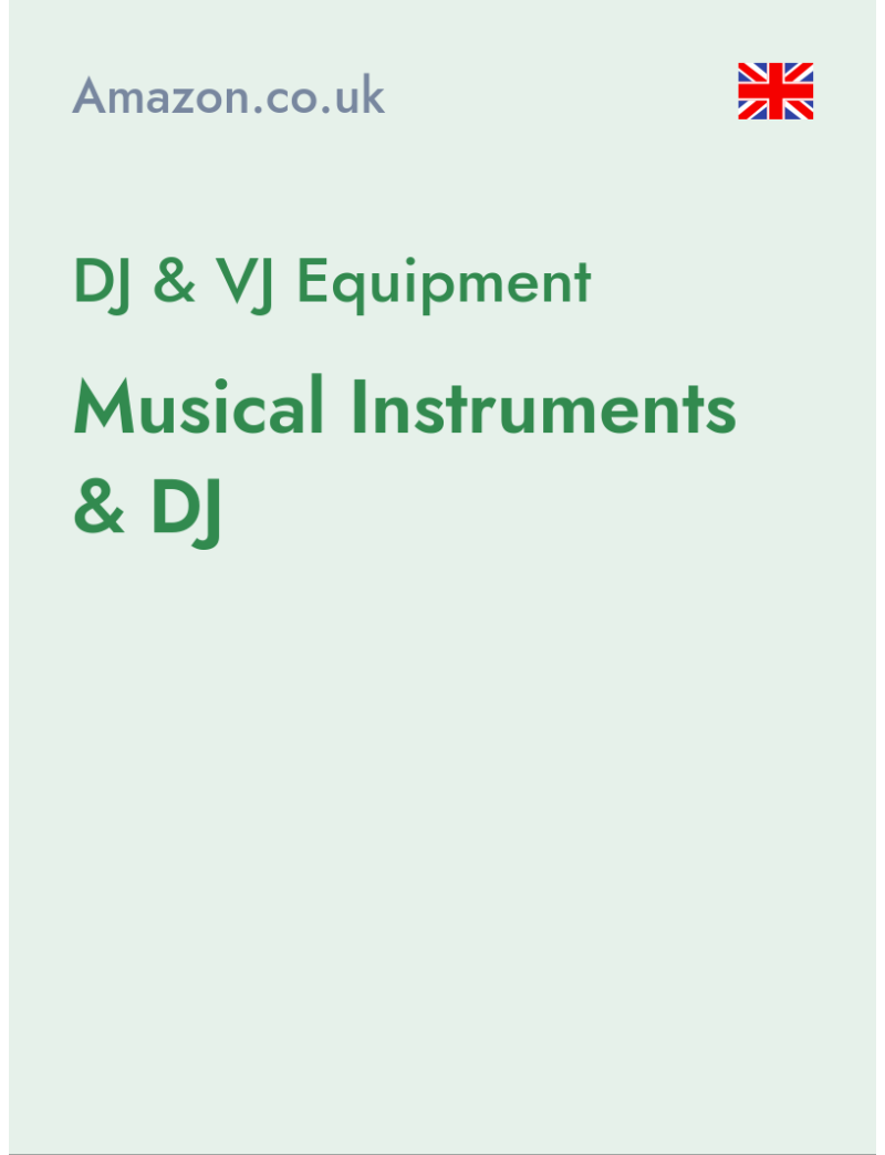 DJ & VJ Equipment (Musical Instruments & DJ) - amazon.co.uk - United Kingdom
