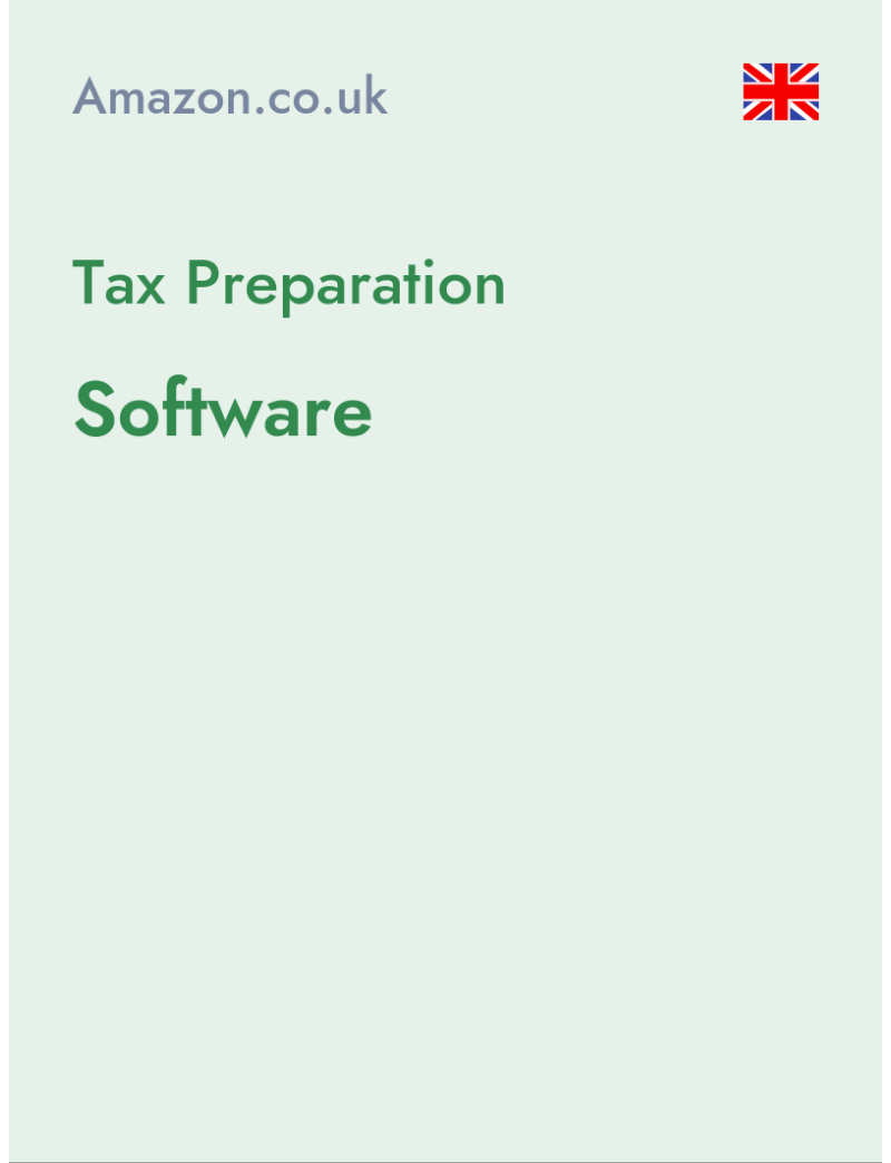 Tax Preparation (Software) - amazon.co.uk - United Kingdom