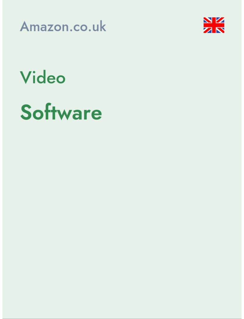 Video (Software) - amazon.co.uk - United Kingdom