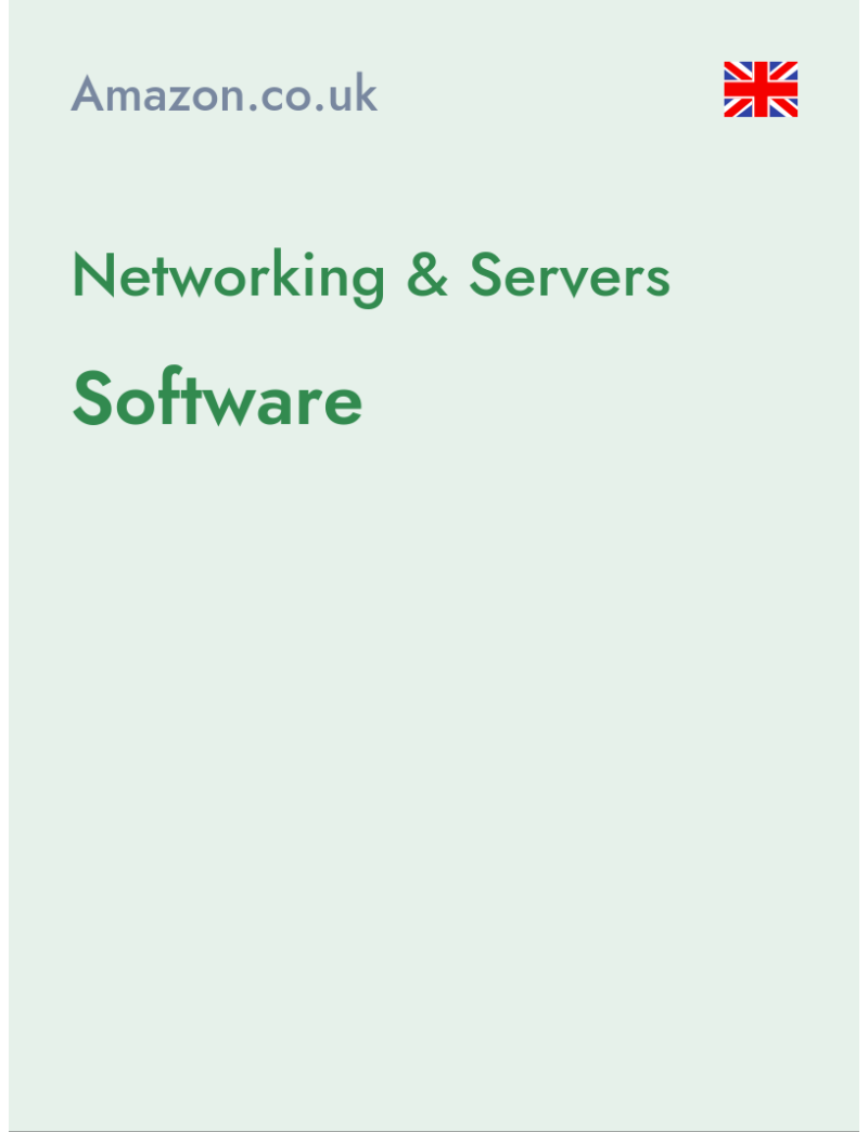 Networking & Servers (Software) - amazon.co.uk - United Kingdom