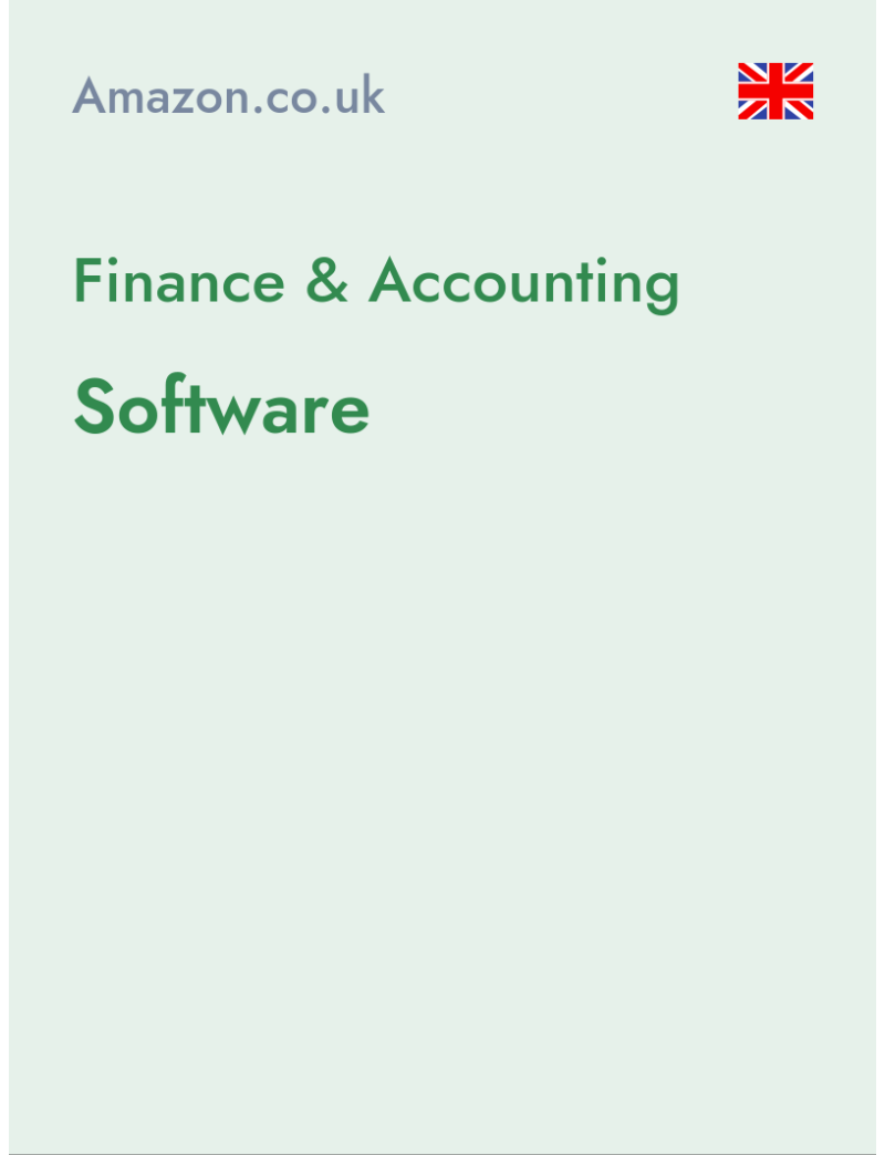 Finance & Accounting (Software) - amazon.co.uk - United Kingdom