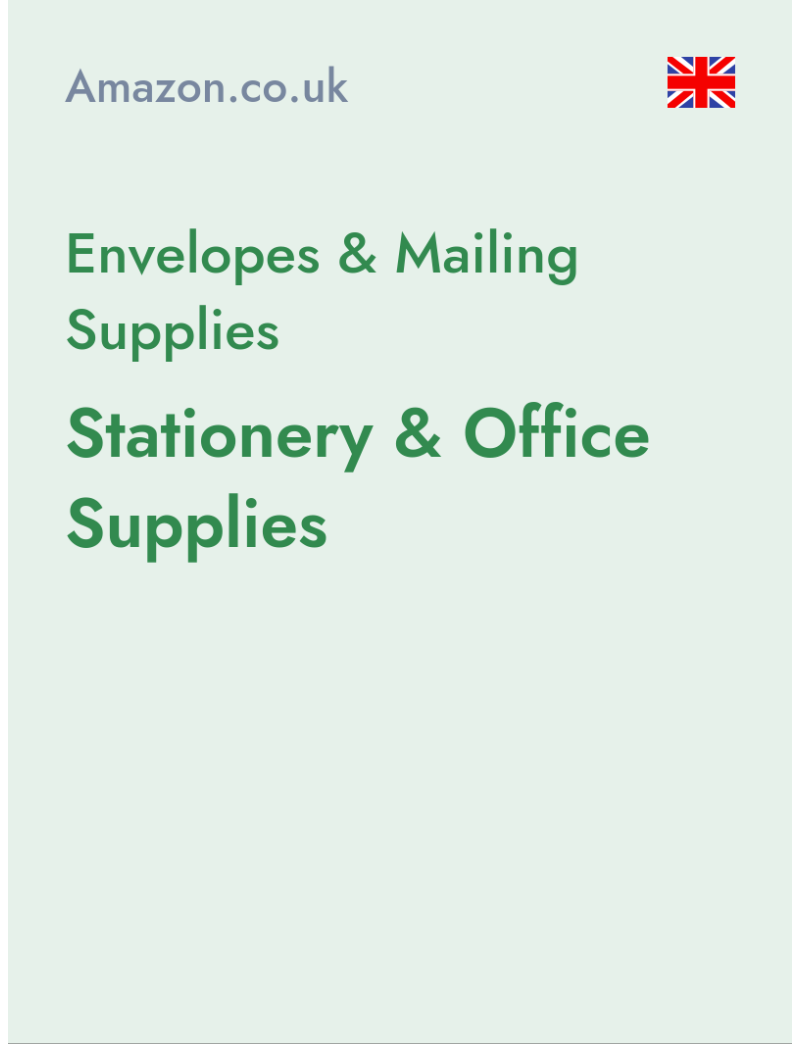 Envelopes & Mailing Supplies (Stationery & Office Supplies) - amazon.co.uk - United Kingdom