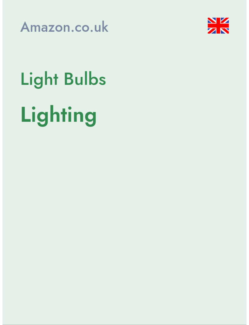 Light Bulbs (Lighting) - amazon.co.uk - United Kingdom