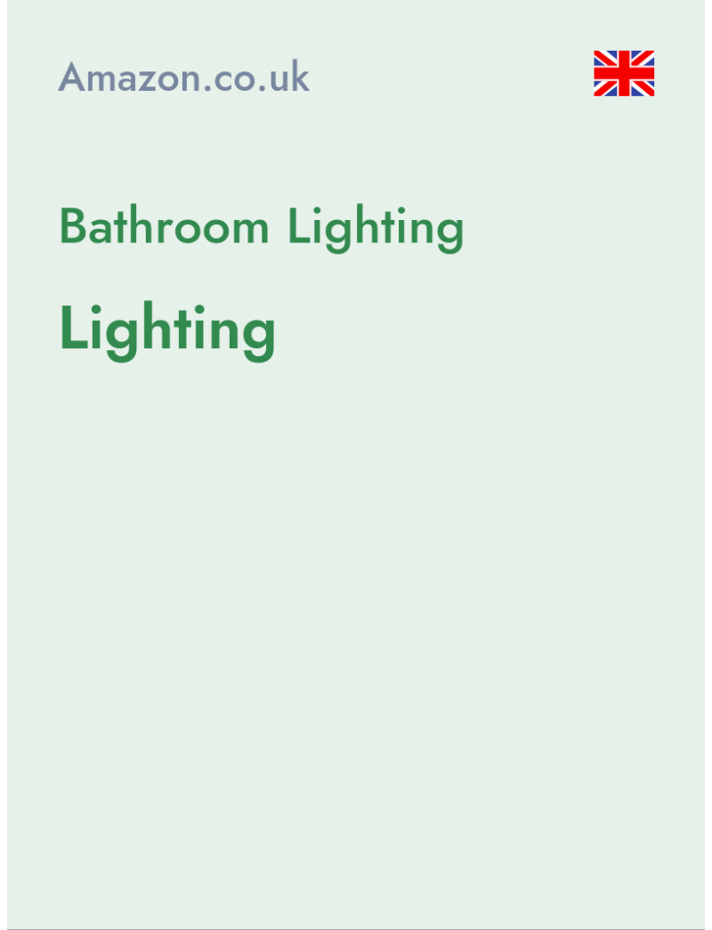 Bathroom Lighting (Lighting) - amazon.co.uk - United Kingdom