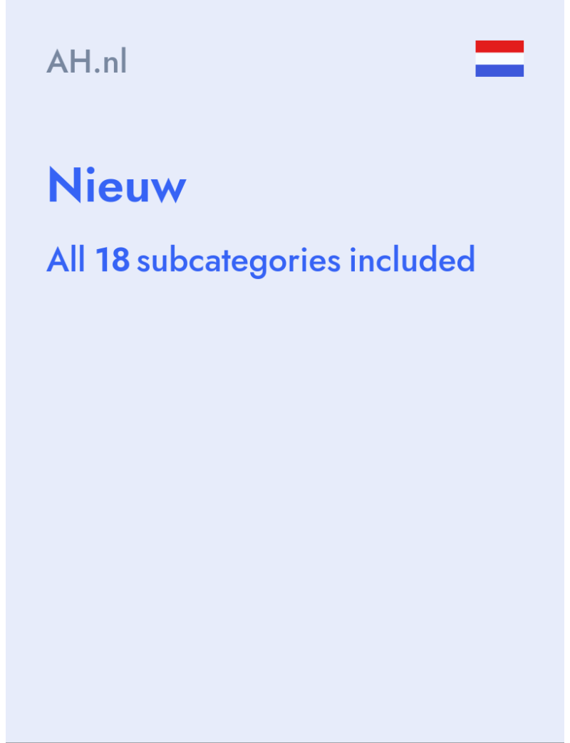 Nieuw - AH.nl - Netherlands