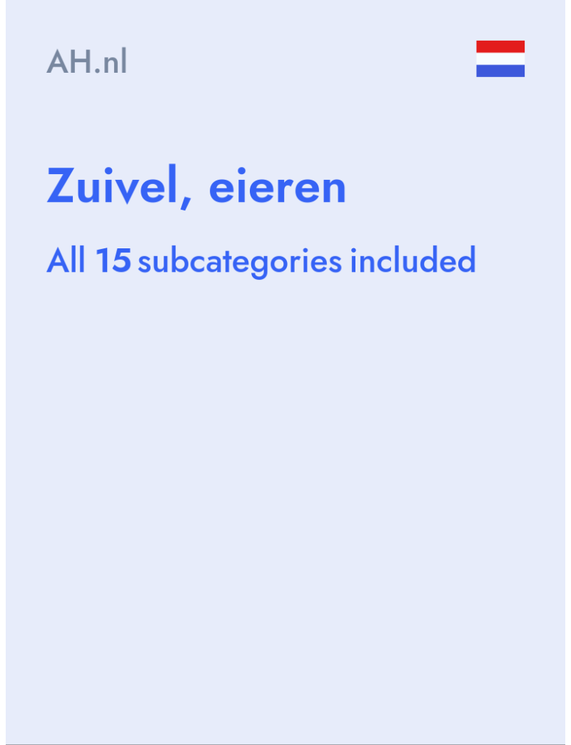 Zuivel, eieren - AH.nl - Netherlands