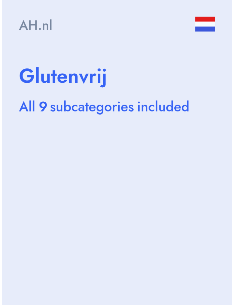 Glutenvrij - AH.nl - Netherlands