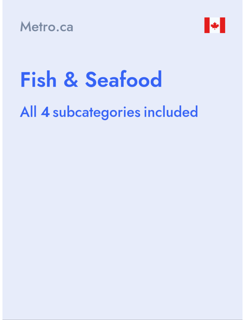 Fish & Seafood - Metro.ca - Canada