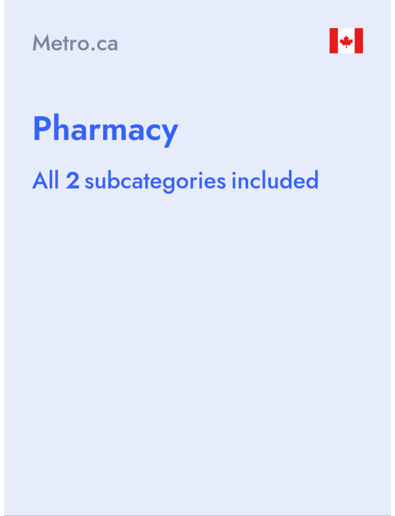 Pharmacy - Metro.ca - Canada