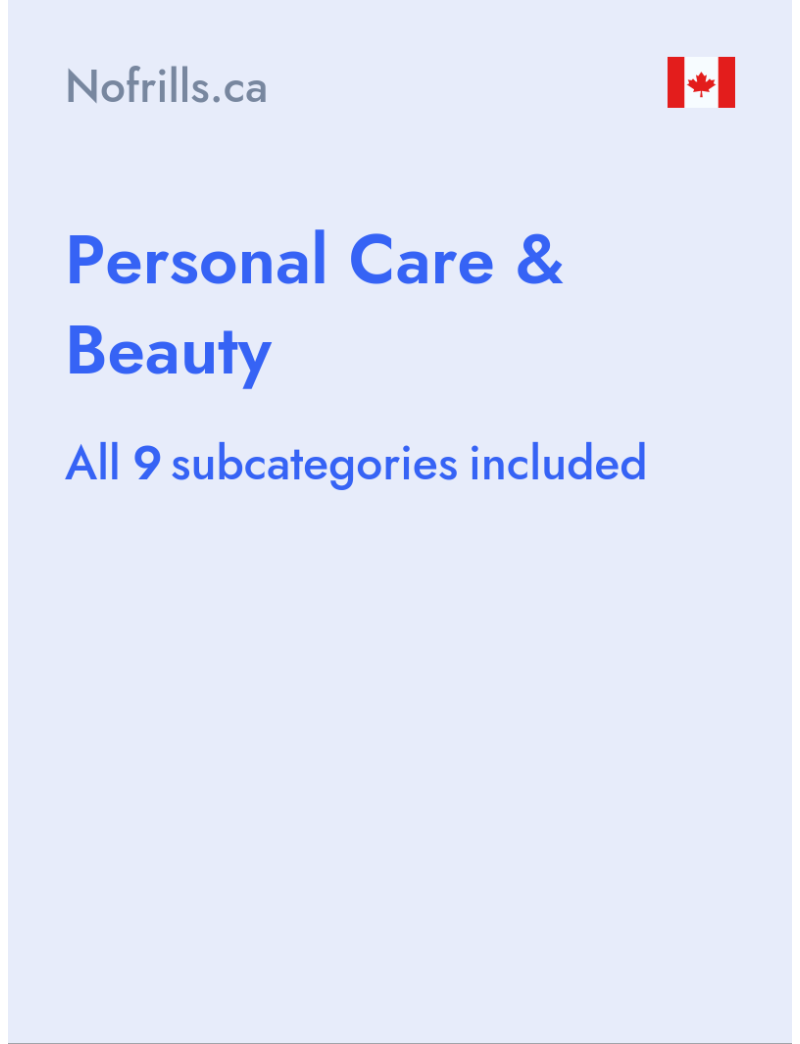 Personal Care & Beauty - Nofrills.ca - Canada