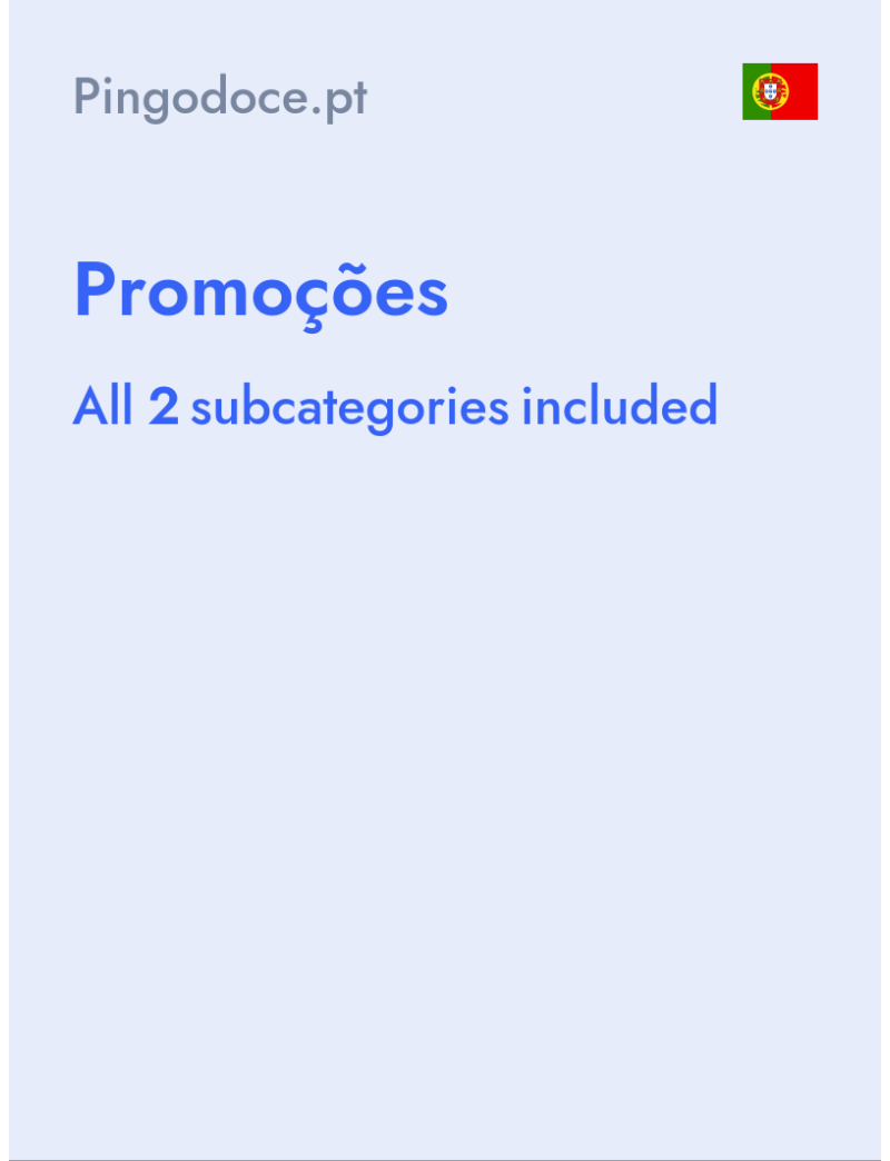 Promoções - Pingodoce.pt - Portugal
