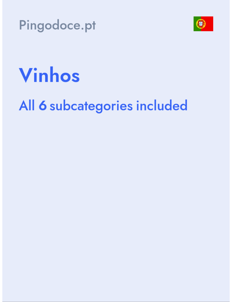 Vinhos - Pingodoce.pt - Portugal