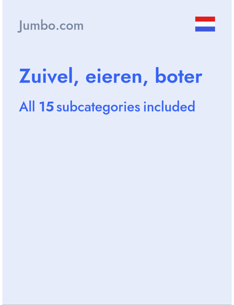 Zuivel, eieren, boter - Jumbo.com - Netherlands