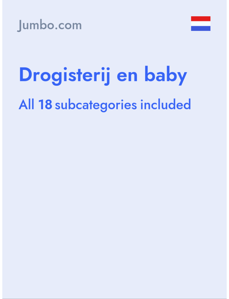 Drogisterij en baby - Jumbo.com - Netherlands